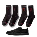 SOCKS TRAVIS SCOTT BLACK PHANTOM